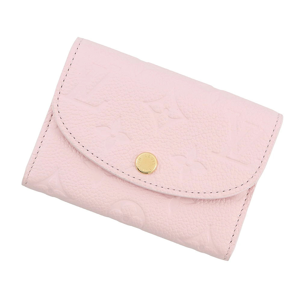 Louis Vuitton Coin Wallet Monogram Empreinte Coin Purse Wallet Leather White
